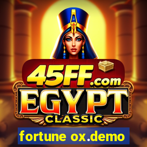 fortune ox.demo
